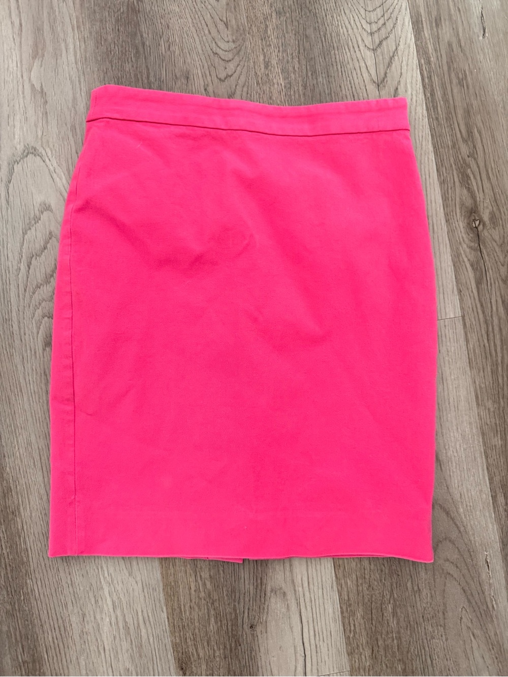 J. Crew Hot Pink Pencil Skirt